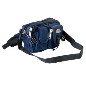 [Deluxe Classics-Blue] Multi-Purposes Fanny Waist Pack / Back Pack / Travel Lumbar Pack