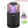 Jiffi Bug Zapper Mosquito Killer, Hangable UVA Mosquito Light, Power by 2000mAh or USB Charge, Attractant &Kill for Mosquito Outdoor and Indoor