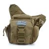 Camouflage shoulder saddlebags crossbody riding photography camera bag outdoor tactical fanny pack crossbody bag