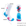 Men Compression Running Socks Crew Athletic Hiking Anti Blister Cushioned Anti-odor And Breathable For Running Hiking Cycling