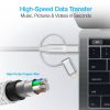 Naztech 3X1 Micro Lightning & USB-C Charge/Sync 6ft Cable