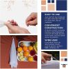Collapsible Mesh Food Covers for Outdoors 300 pcs, 17 x 17 White Food Umbrella Mesh Cover with Stainless Steel Framework, Washable Camping Food Tent