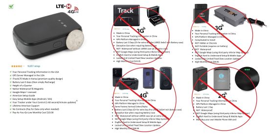 Affordable Mini Realtime Hidd GSM 4G GPS Tracking Devices for Cars (SKU: g71196ggpscatm1s)