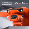 4DRC F12 RC Drone GPS 5G WIFI 6K HD Wide Angle Dual Camera Smart Follow Quadcopter,Professional drones/adult drones, for beginners