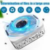 USB Electric Flycatcher Automatic Fly Trap Insect Killer Pest Catcher Catching Safety Flytrap With Bait for Kitchen Home garden