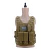 AmphibiousJungle Equipment Game Training Tactical Bottom Shirt Multifunctional Military Vest, Camouflage Outdoor Quick Release Tactical Vest